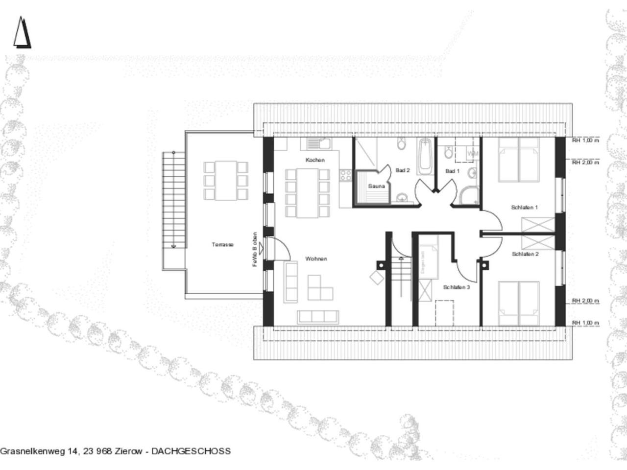 5-Bedroom Holiday Home In Zierow With Garden Exterior foto